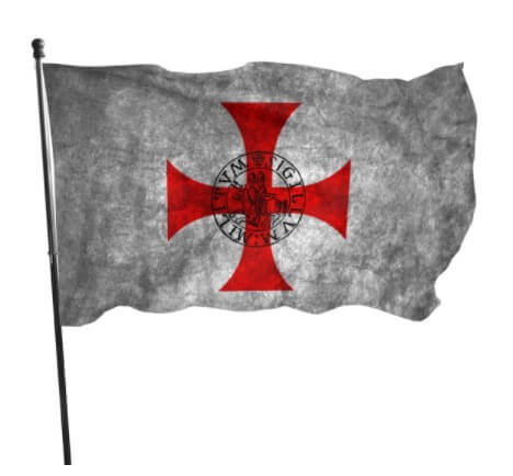 Masonic Knight Templar Flag 90x150cm