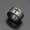 Steel Christian Ring 4