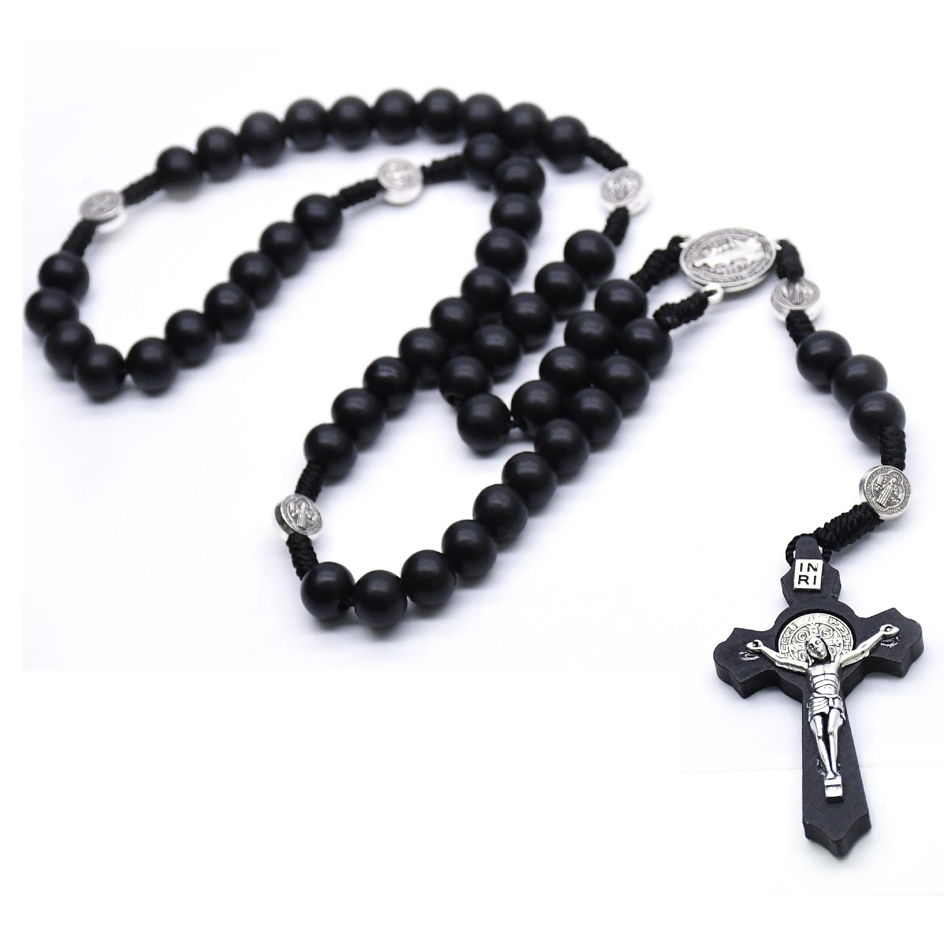 Catholic Rosary Made Of Wooden Deads