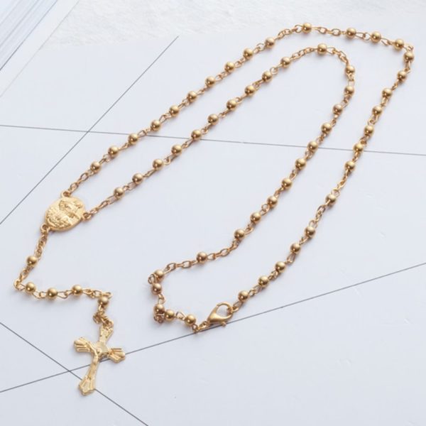 Rosary Pendant Necklace 1
