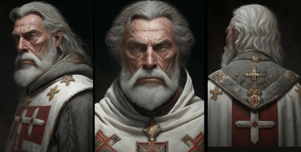 Templar Grand Master Odo de St. Amand