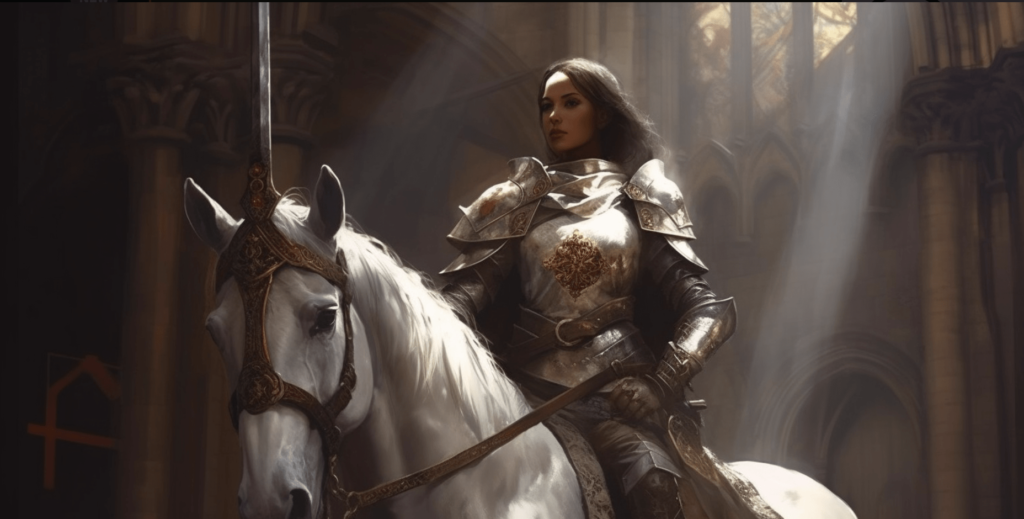 Lady Of Knight Templar