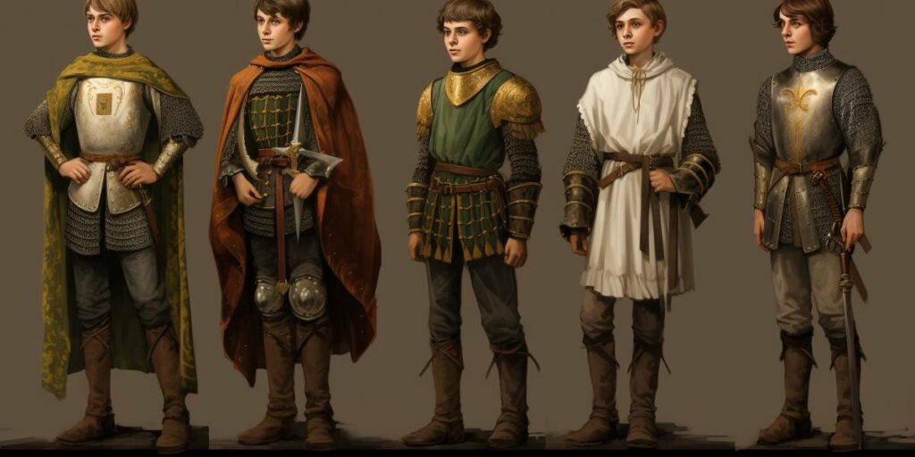 Medieval Page Boys