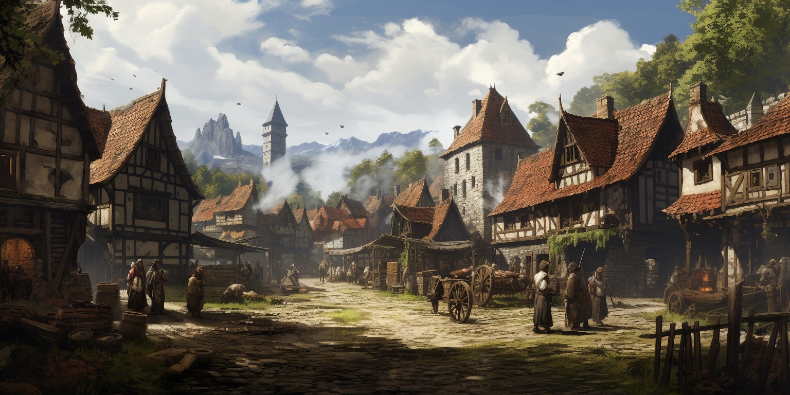 A Glimpse into Medieval Village Life -