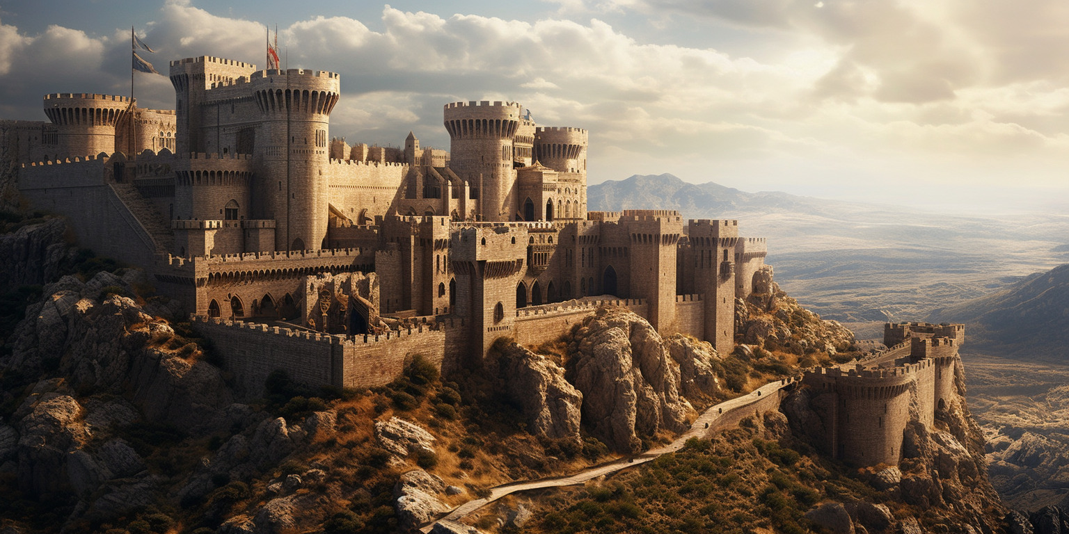 Construct impressive fortresses