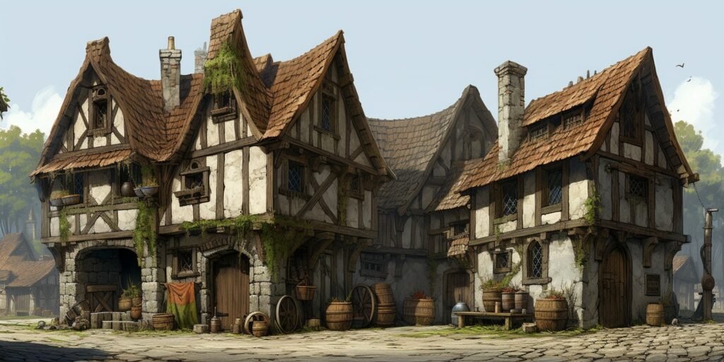 medieval houses