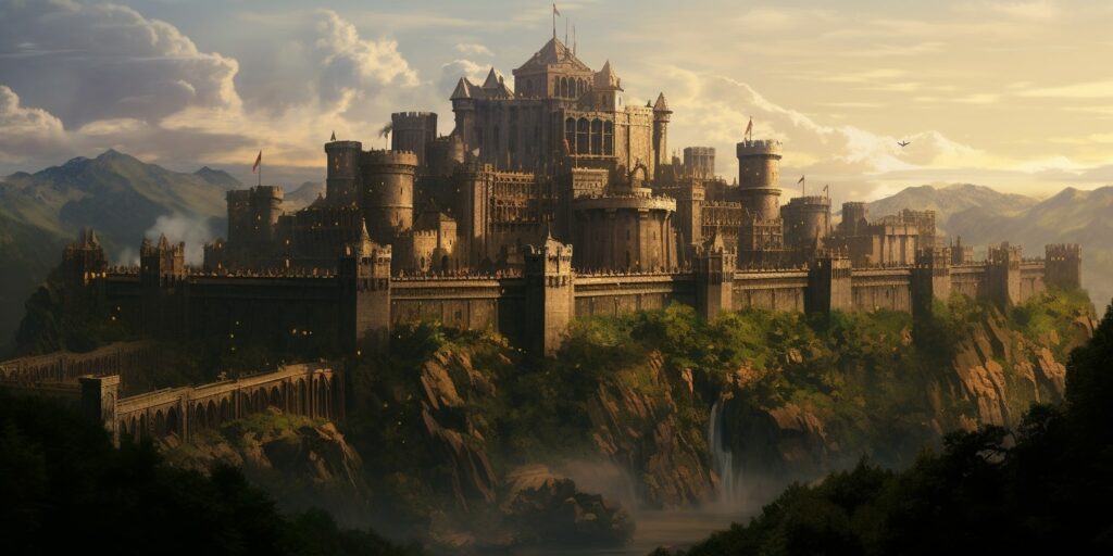 castles strategic locations