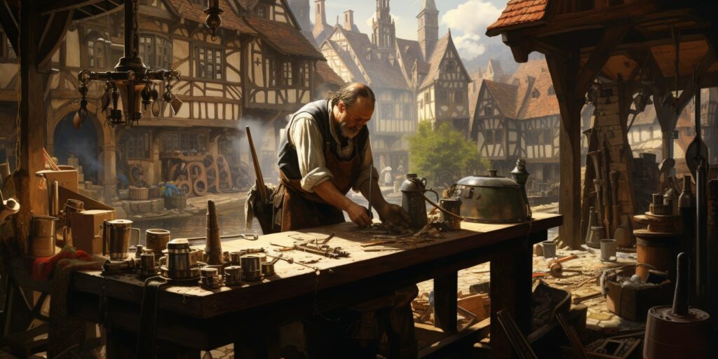 medieval craftsman