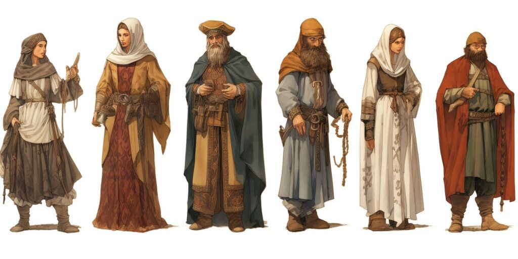early medieval clothing