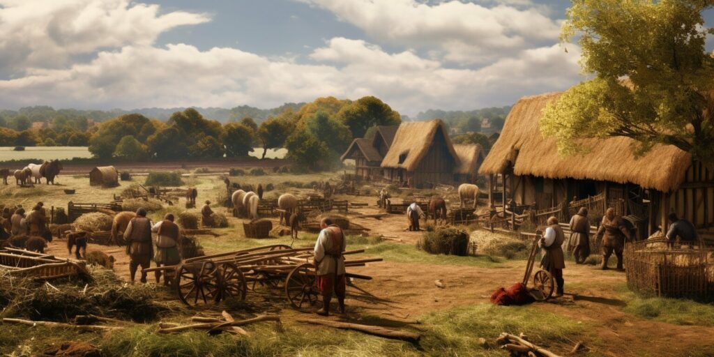 early humans farming