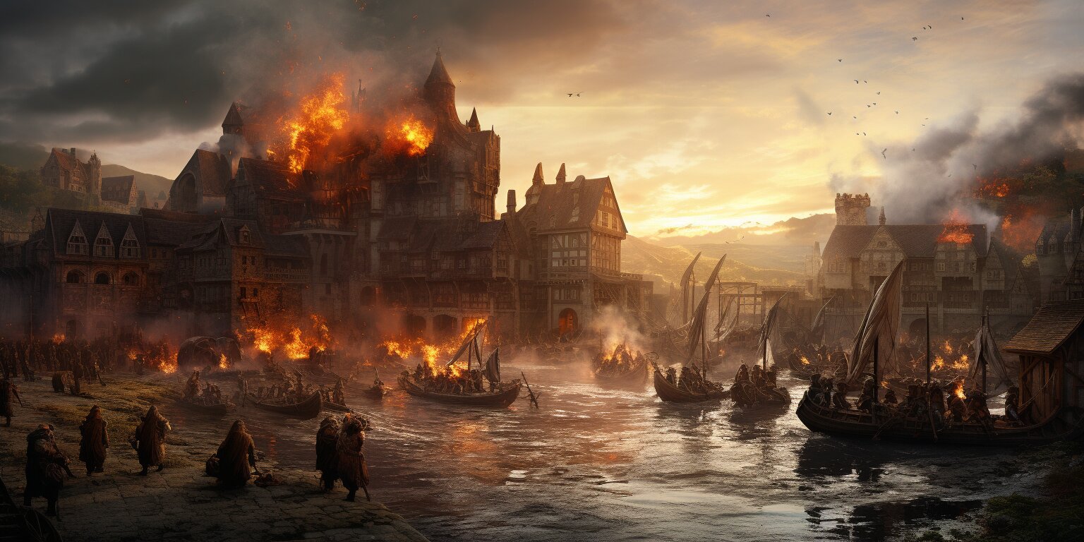 Once Upon a Time: Ragnar Lodbrok raiding Paris in 845