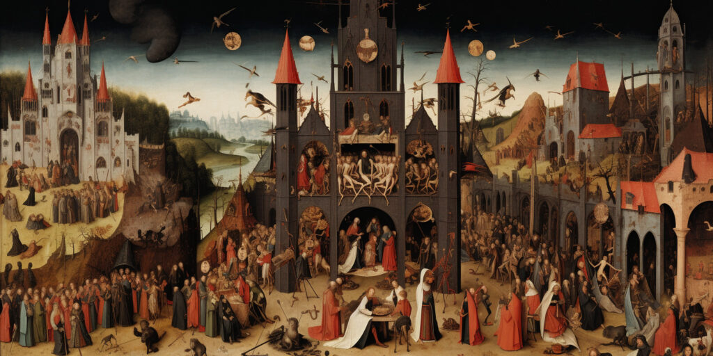 Gothic Medieval Art: A Visual Ode to the Divine and the Macabre
