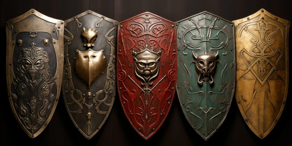 Medieval Shield Designs: A Glimpse into Heraldry and Warfare