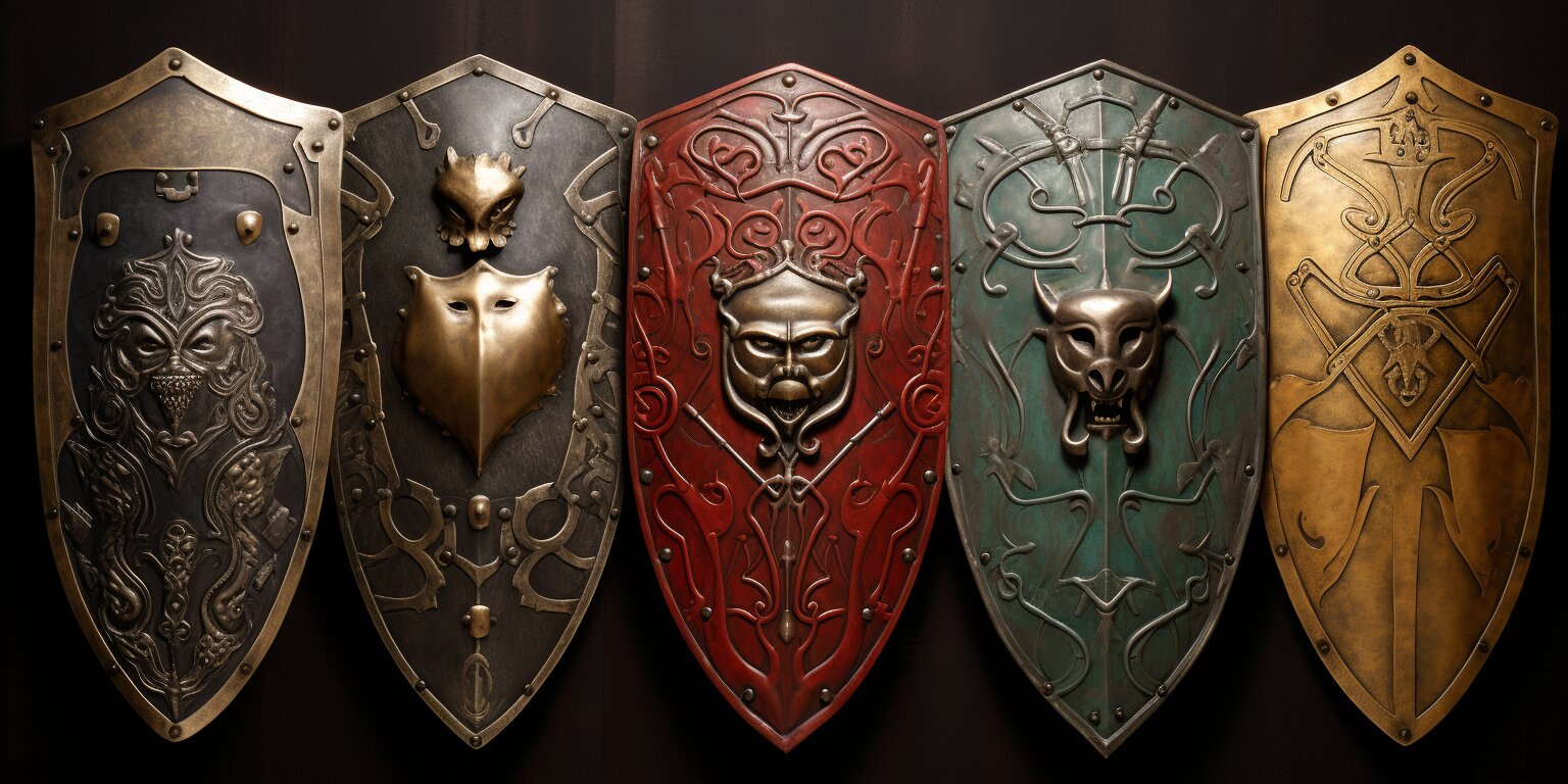 medieval shield types