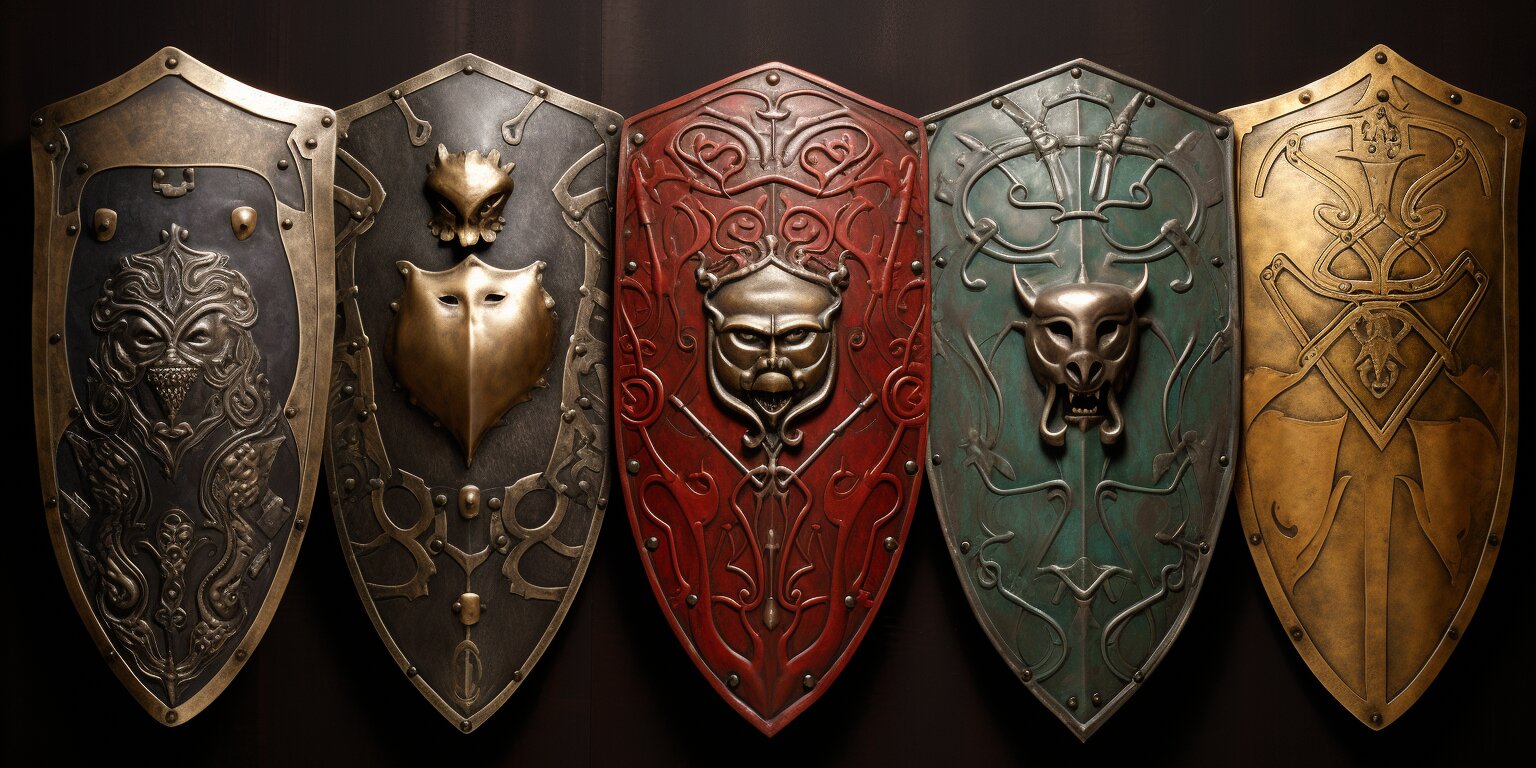 Shield Designs Medieval