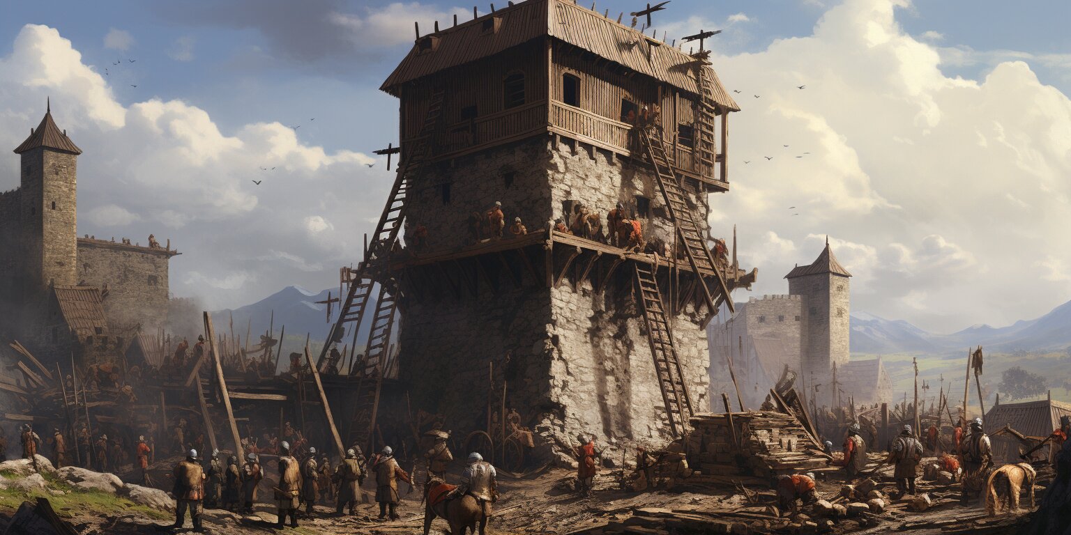 medieval siege tower