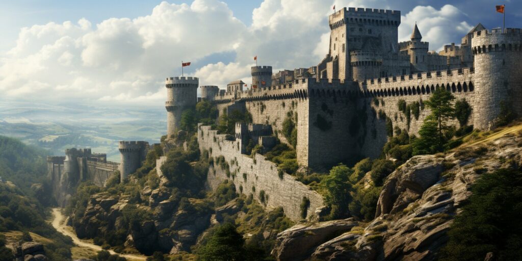 Medieval Ramparts in Castles: Fortifying the Realm