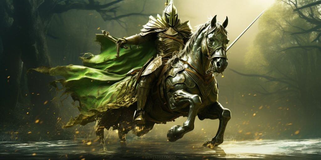 green knight king arthur