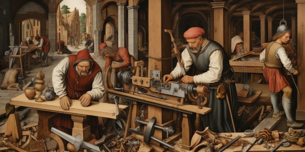 medieval carpenters