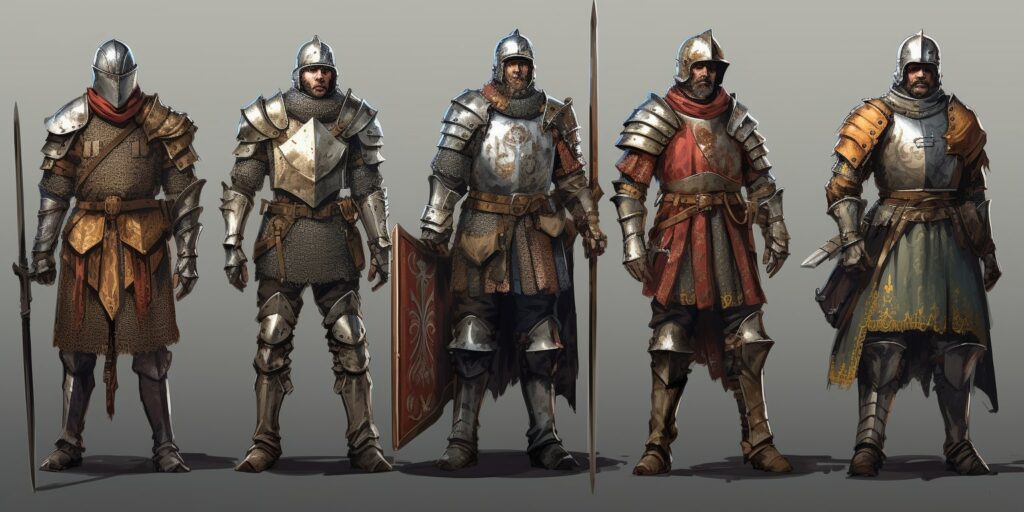 medieval soldier types