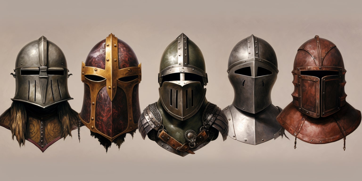 Medieval Helmets: A Guide to Varied Designs