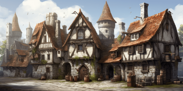 Explore The Charm Of Medieval Houses - A Historical Journey