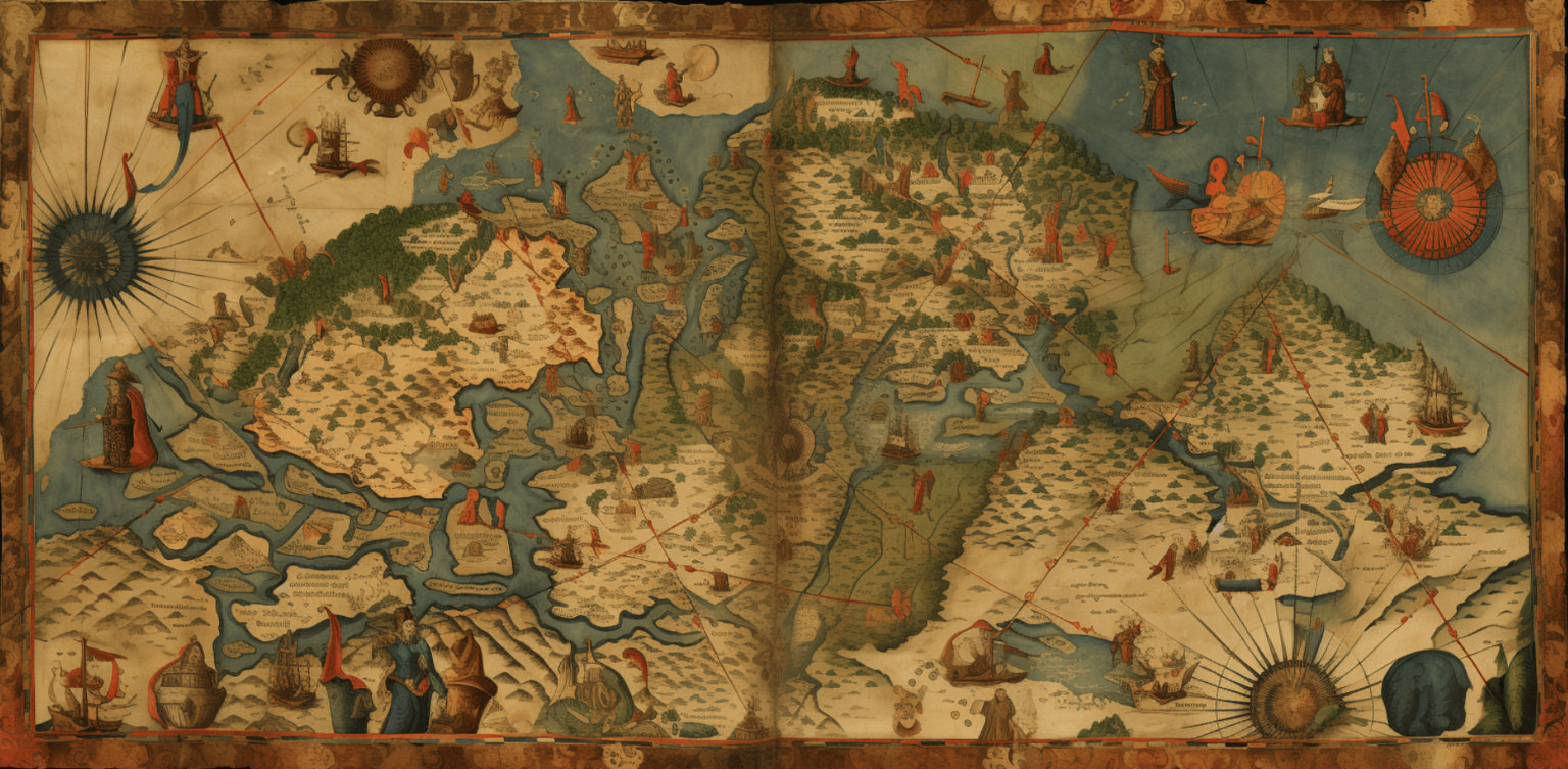 Discover the Intricacies of a Medieval Map Today!