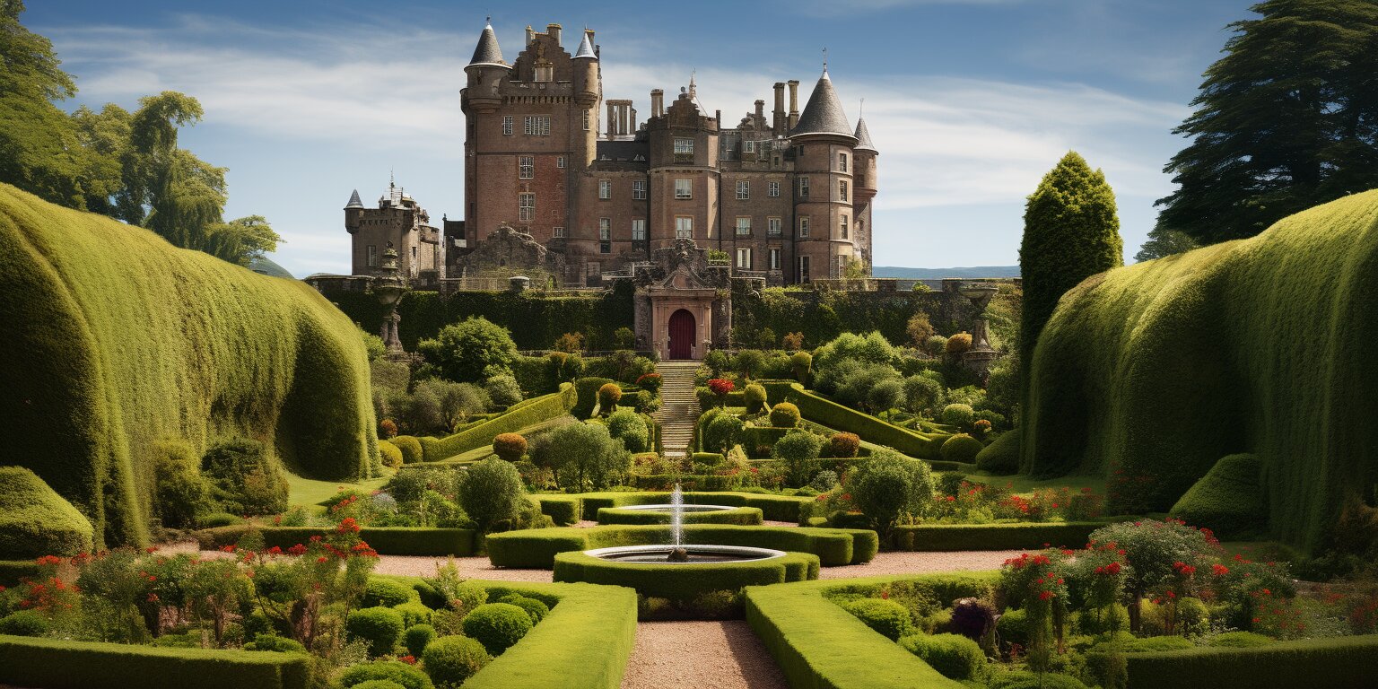 Explore the Majestic Drummond Castle and its Gardens Today!