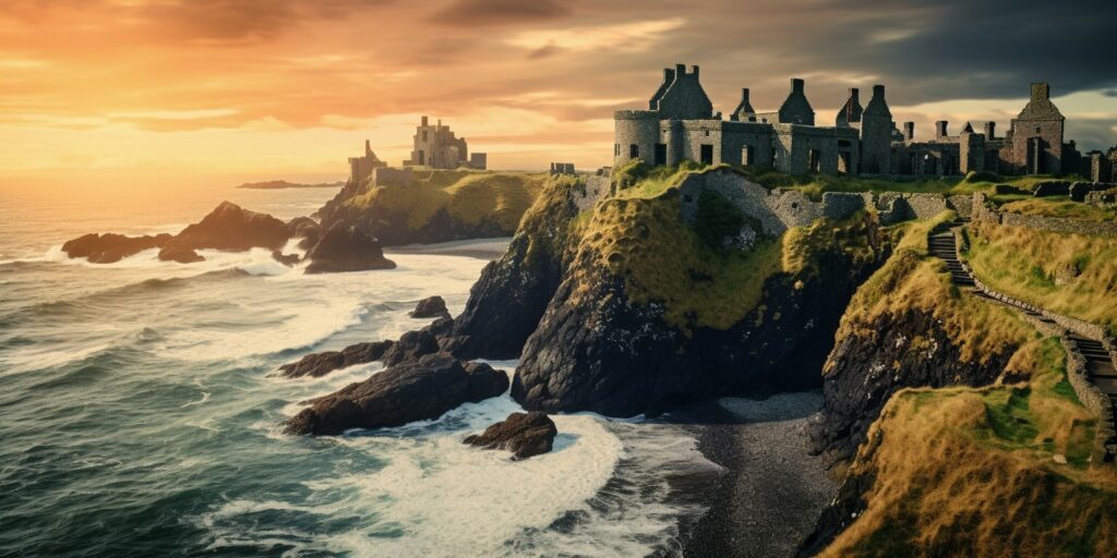 Explore Dunluce Castle: Ireland's Timeless Coastal Fortress