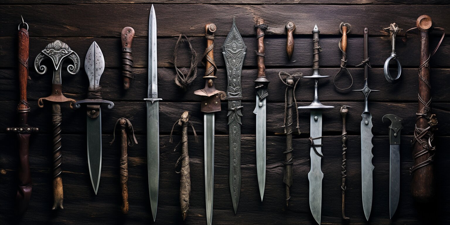 medieval melee weapons