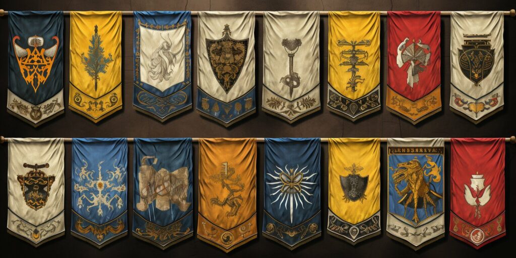 Explore the Rich History of Medieval Times Flags