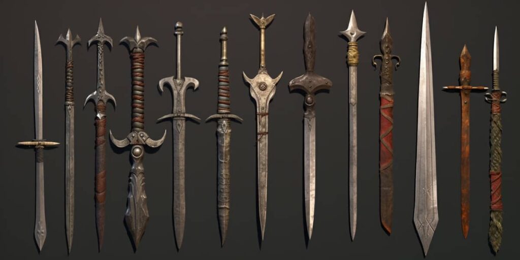 list of medieval weaponry