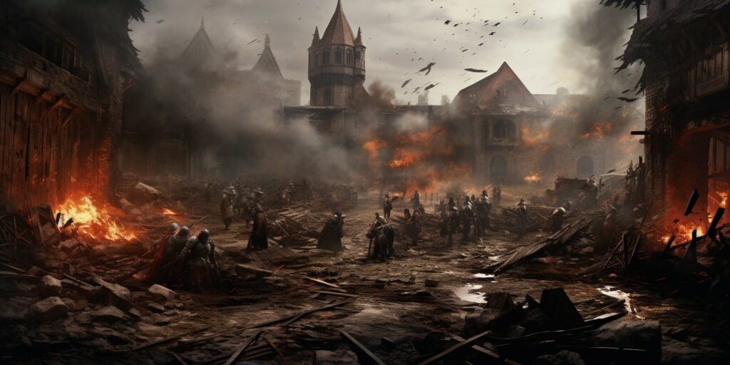 medieval battle aftermath