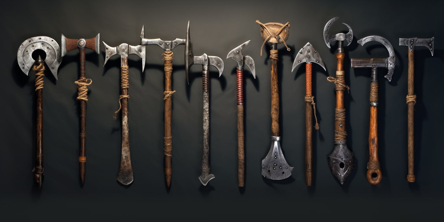 list types of axe