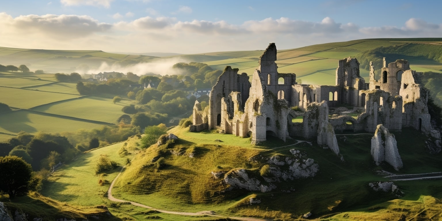 Corfe Castle: Centuries of Siege and Splendor