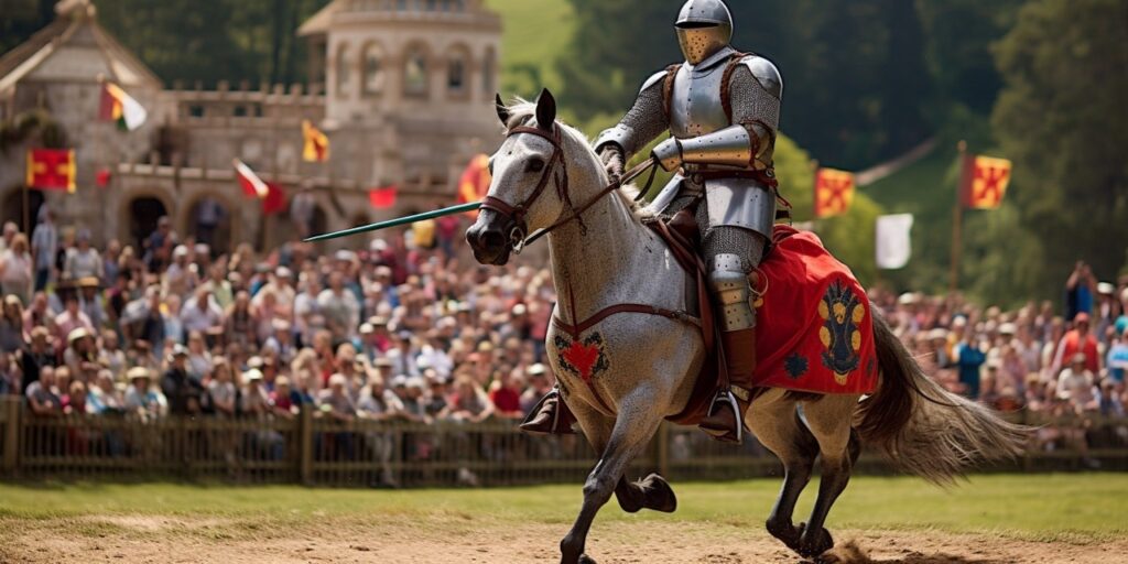The Grandeur of Medieval Joust Tournaments