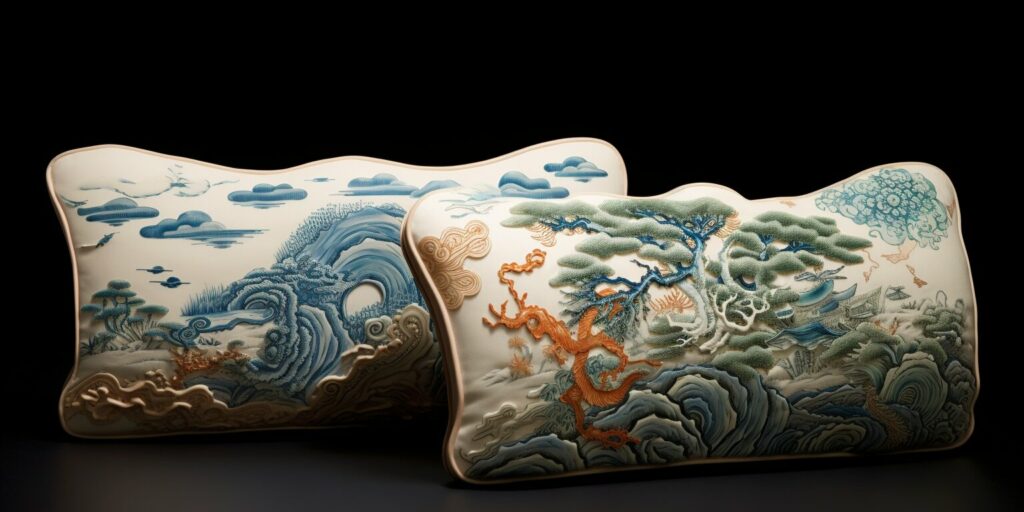 Discover the Charm of Historic Ceramic Pillows - A Unique Treasure