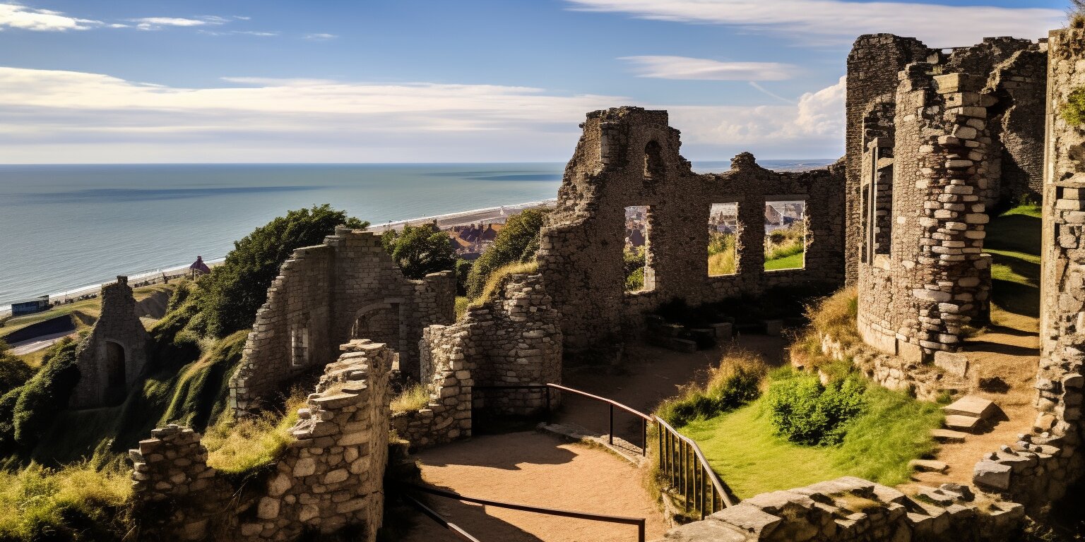 Explore Hastings Castle Historic Gem in England's Coastline