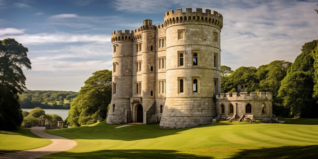 Explore the Historic Charm of Lulworth Castle in England