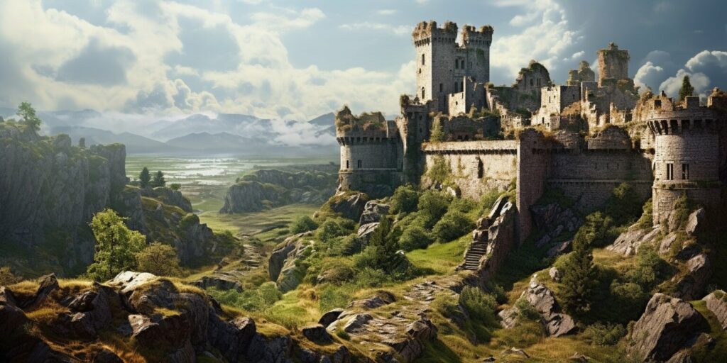 Explore Medieval Castle Ruins: Journey Into The Past