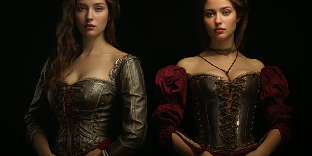 medieval corsets
