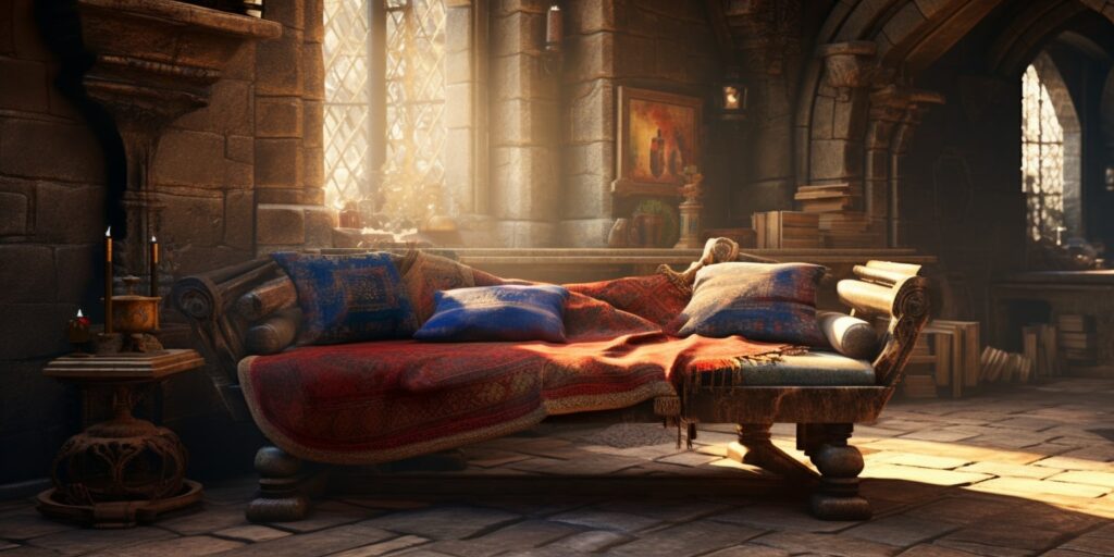 medieval couches