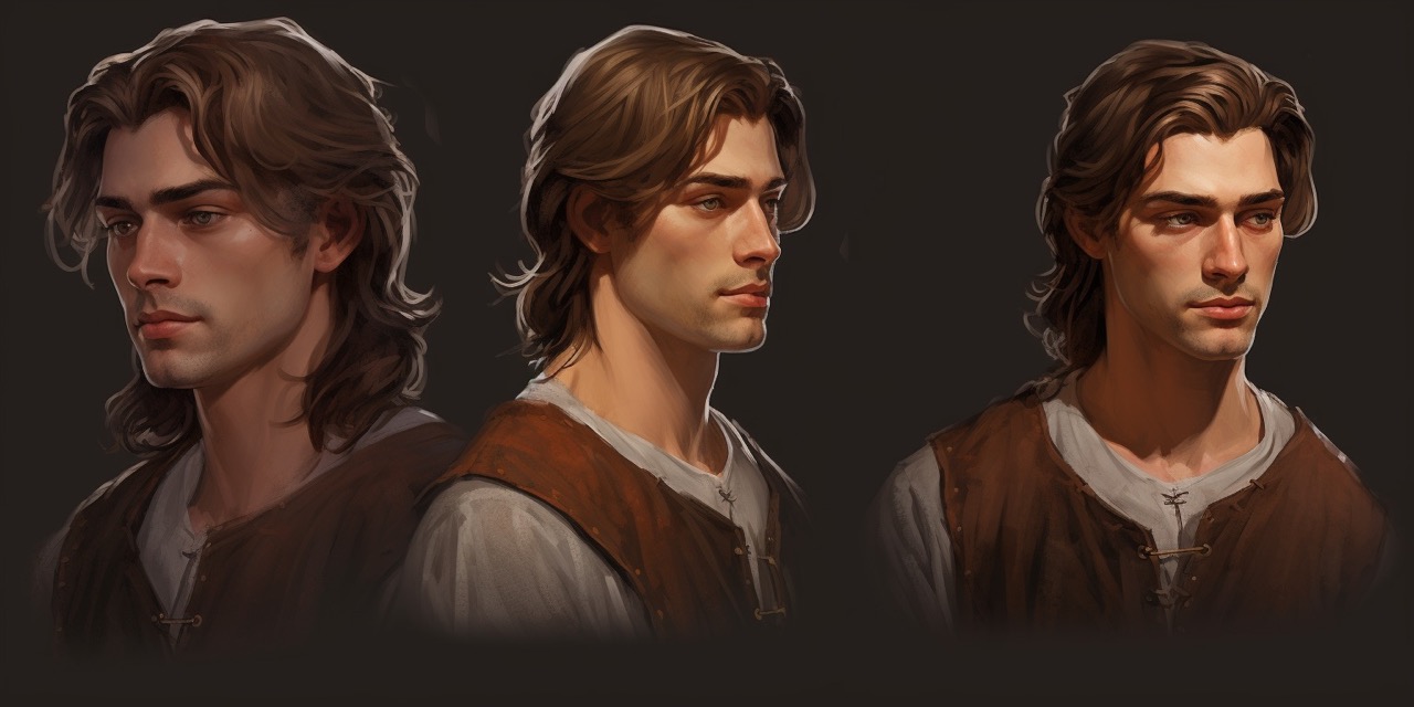 Medieval knight hairstyles