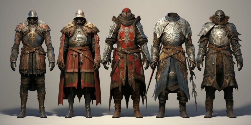medieval knight clothing