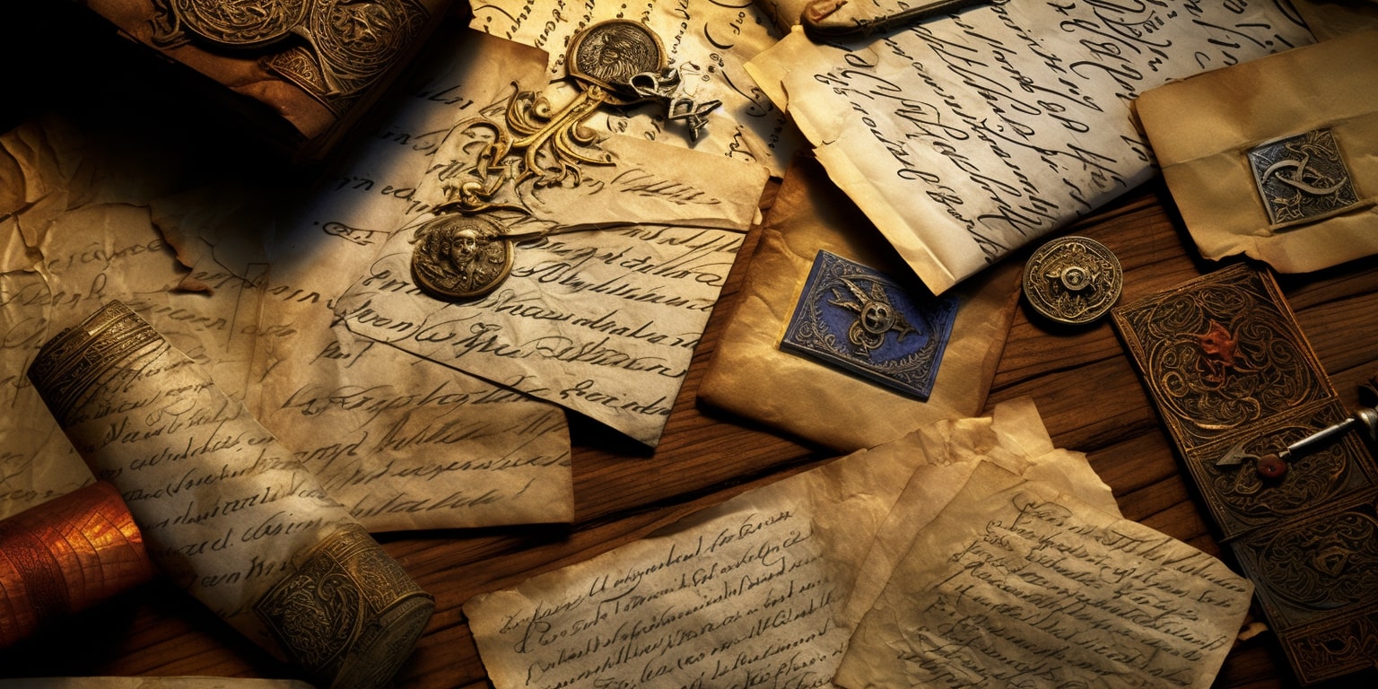 Scripted Elegance: Letters in the Medieval Times