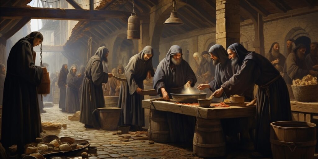 medieval monks daily life