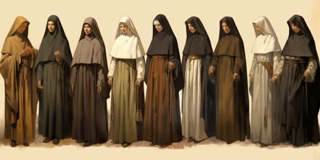 medieval nuns clothing