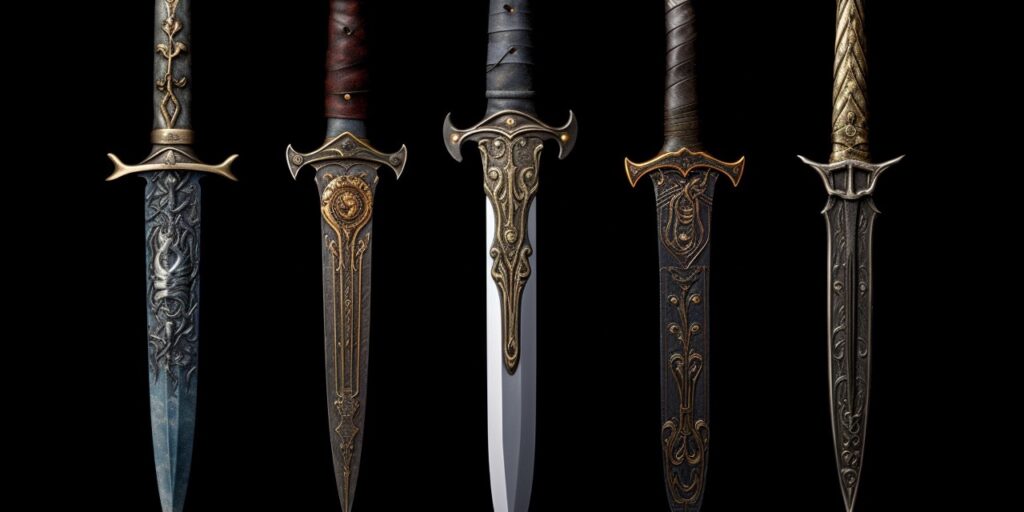 parts of a medieval sword