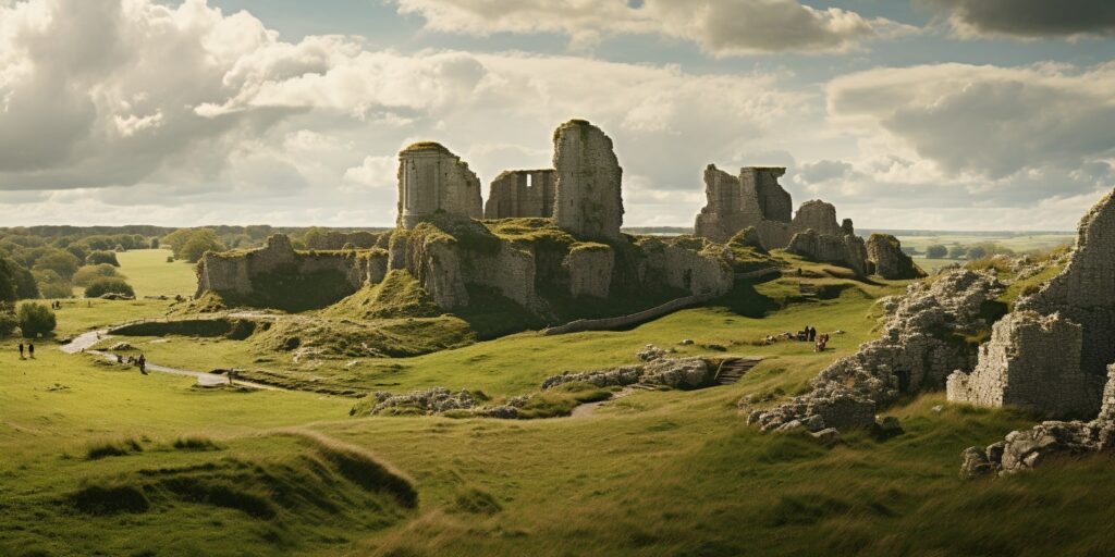 pevensey castle