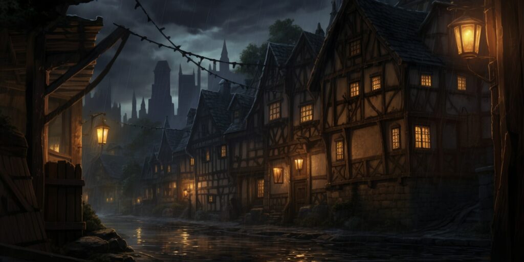 Electricity_in_Medieval_Architecture_nighttime